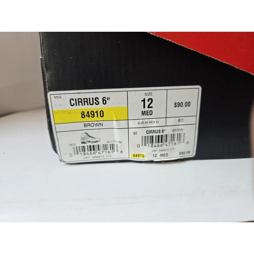Wolverine Mens Work Boots Cirrus 6